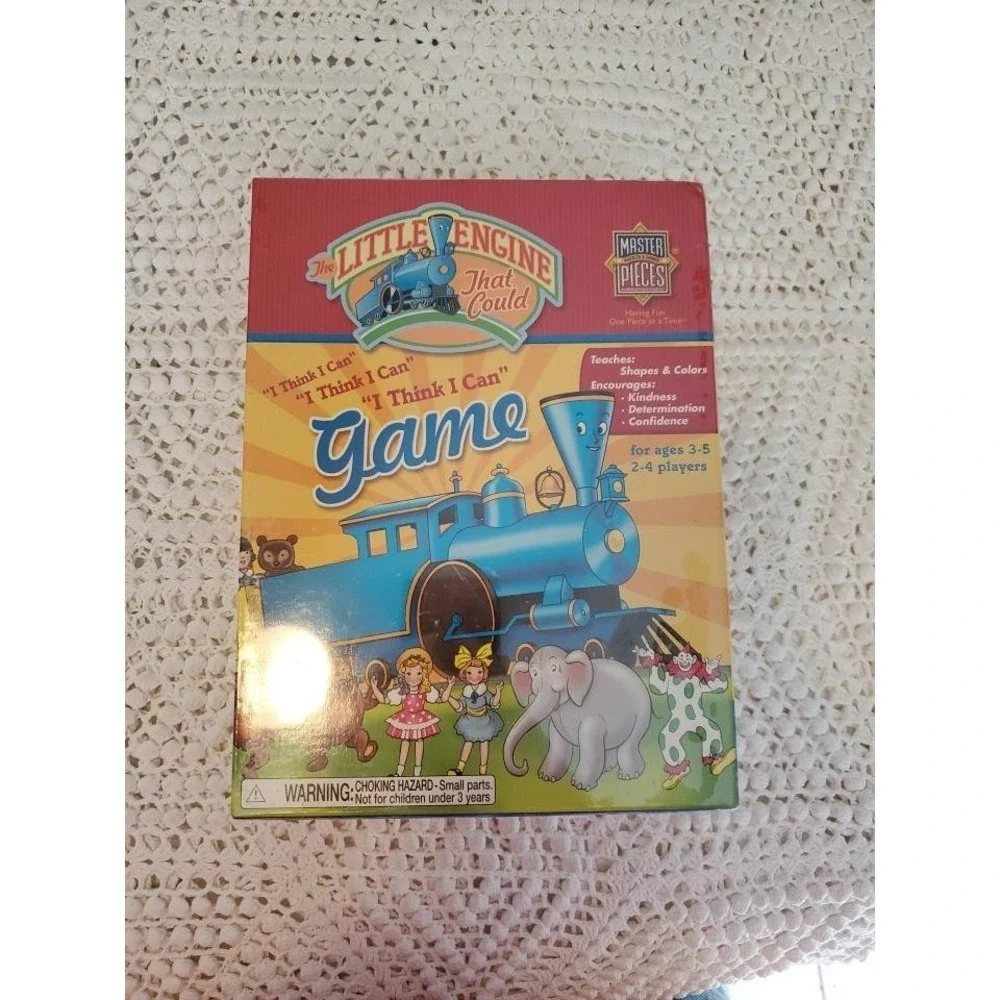 VTG Little Engine That Could Game MasterPieces‎ Board Game Ages 3-5 2-4 Players